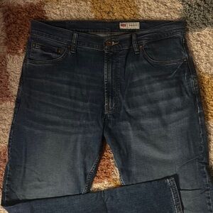 Wrangler Men's Straight Jeans - Blue